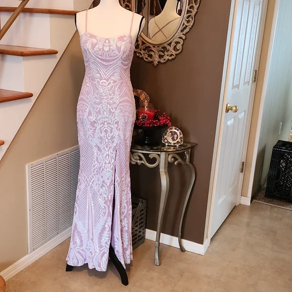 green emerald velvet dress Lilac Satin Corset Maxi Dress | Lavender Formal Gown with Lace-Up Back